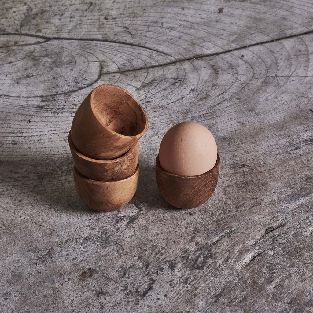 Wooden Stacking Egg 